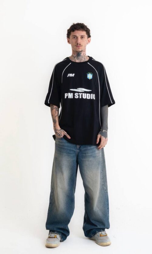BRAZIL BLACK TEE SHIRT