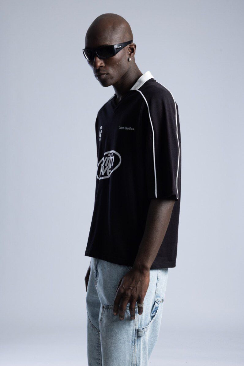 WITH LOVE BLACK TEE SHIRT - Image 3