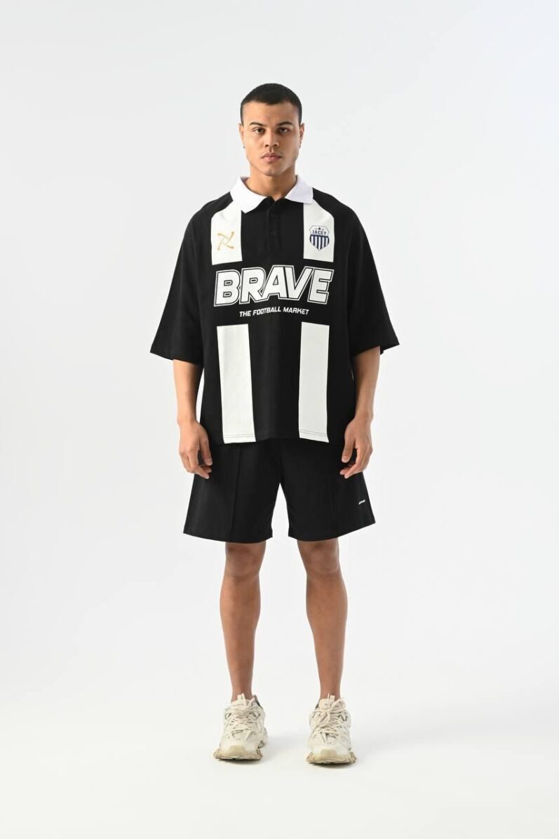 BRAVE BLACK TEE SHIRT