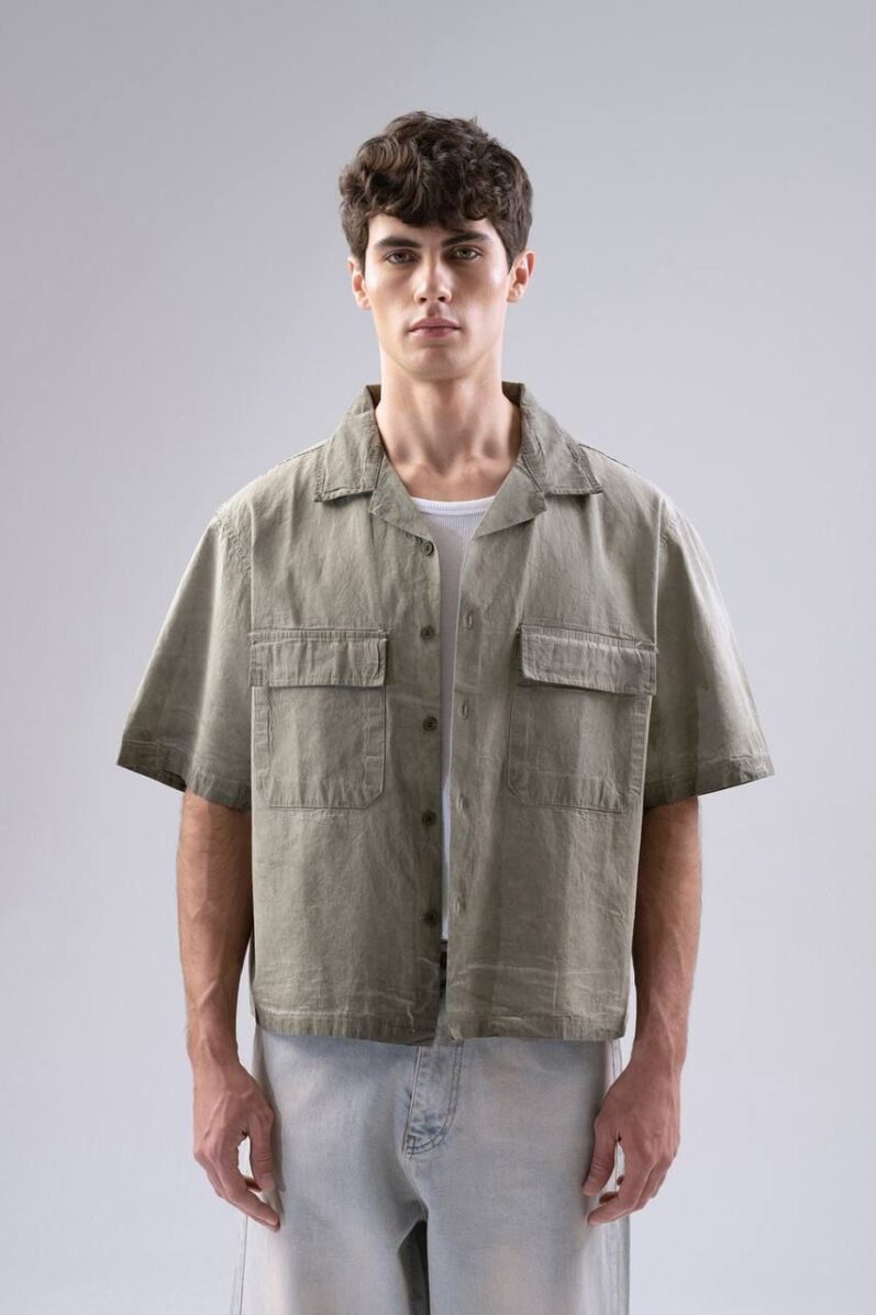 Washing Shirt Green - Image 2