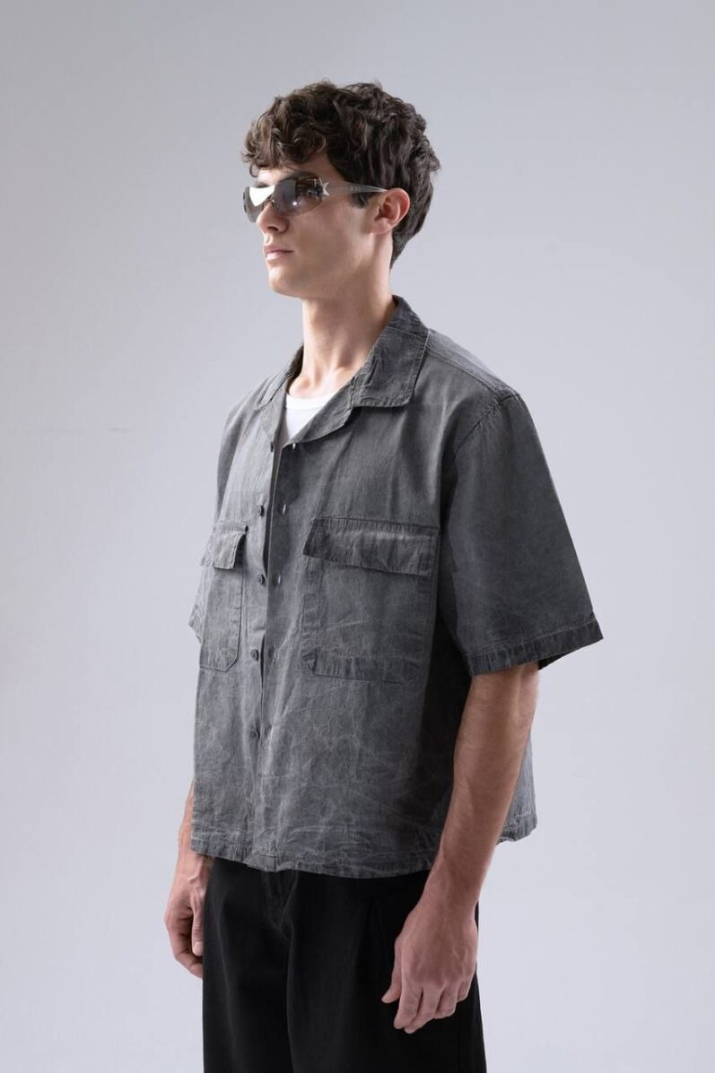 Washing Shirt Grey - Image 2