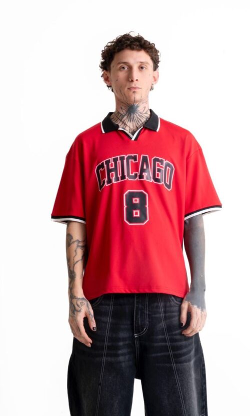 Chicago 8 Red T-shirt