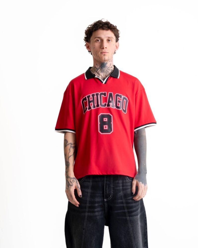Chicago 8 Red T-shirt